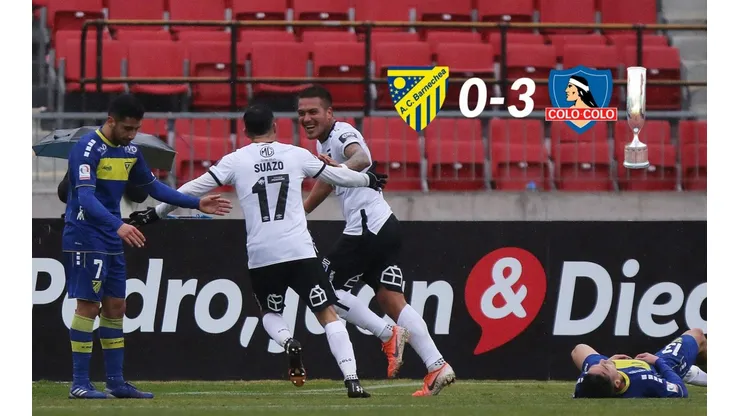 Colo Colo superó a Barnechea por los octavos de final de Copa Chile