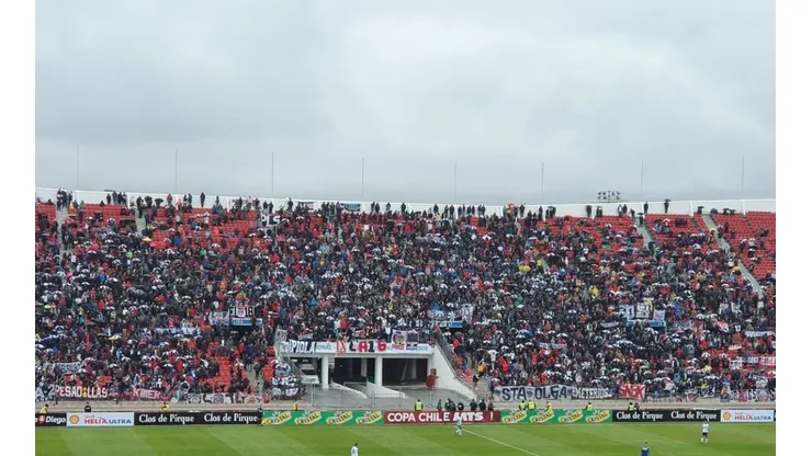 Se generó disputa entre carabineros e hinchas en sector andes
