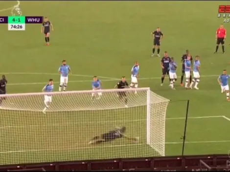 VIDEO | El tapadón de Bravo en su regreso a las canchas