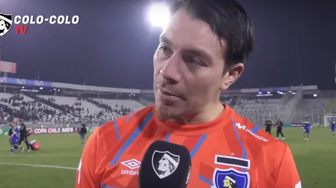 Darío Melo tras el triunfo ante Barnechea.