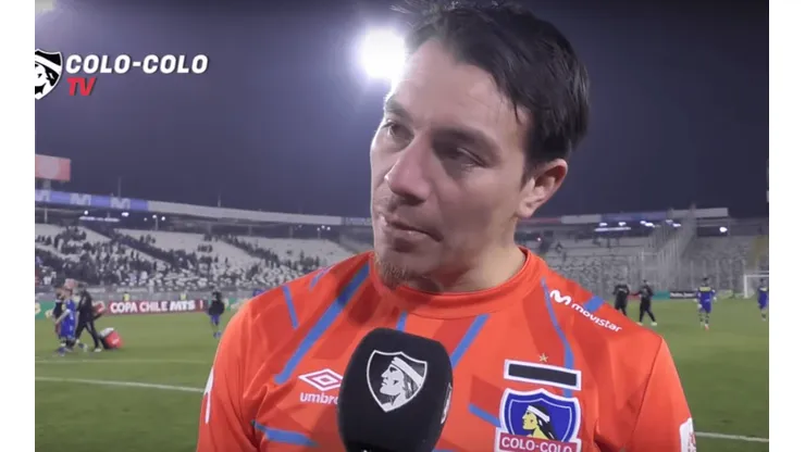 Darío Melo tras el triunfo ante Barnechea.