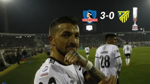 Gabriel Costa hizo los tres goles del triunfo de Colo Colo