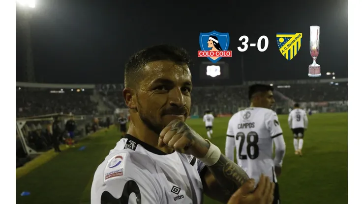 Gabriel Costa hizo los tres goles del triunfo de Colo Colo