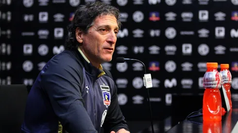 Mario Salas en conferencia de prensa