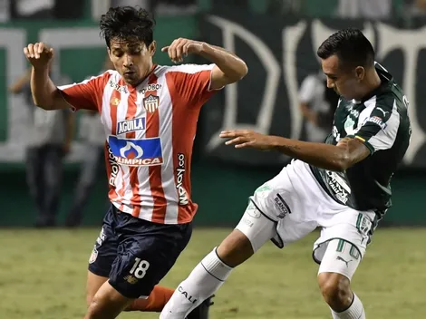 Matías Fernández jugó los minutos finales en triunfo del Junior