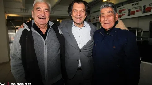 Marcelino Espina, Aníbal Mosa y Jorge Toro en la foto