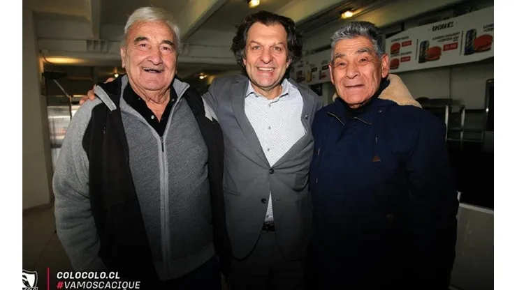 Marcelino Espina, Aníbal Mosa y Jorge Toro en la foto