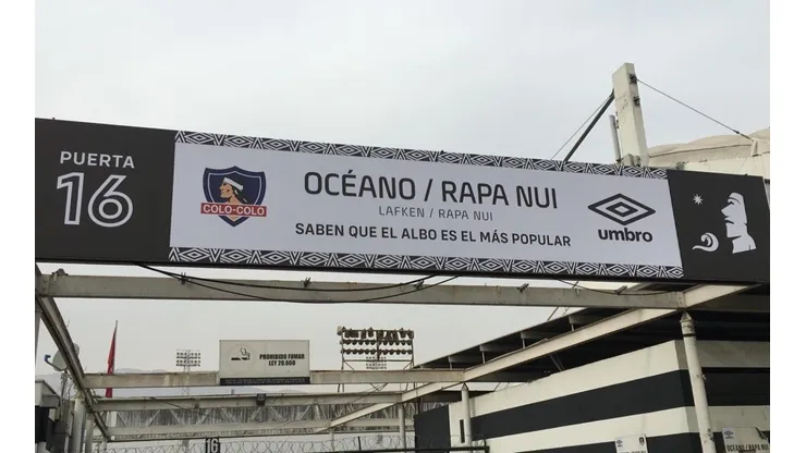 Así lucen los accesos al Estadio Monumental