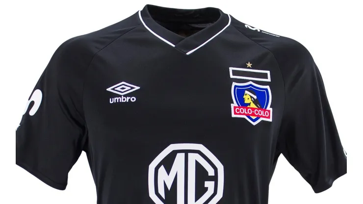 Así es la camiseta de recambio de Colo Colo.