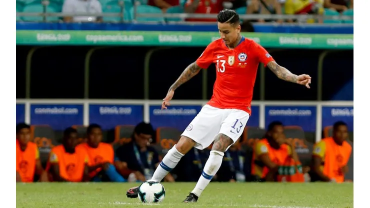 Érick Pulgar durante la Copa América.