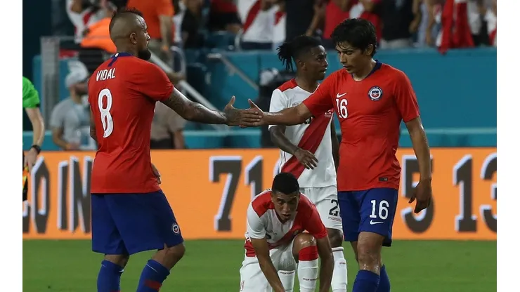 Vidal y Matías en la Roja