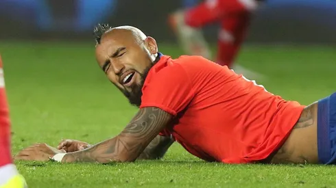 Arturo Vidal terminó lesionado en la copa