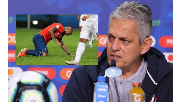 Rueda abordó la lesión de Vidal