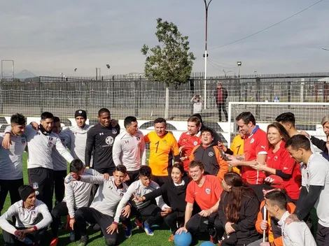 Colo Colo apoya al Goalball: El fútbol para ciegos que va ganando terreno