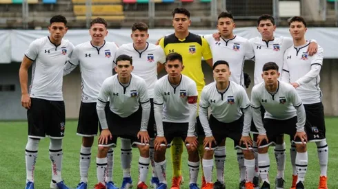 Los once que jugaron la final sub 17 ante Audax Italiano