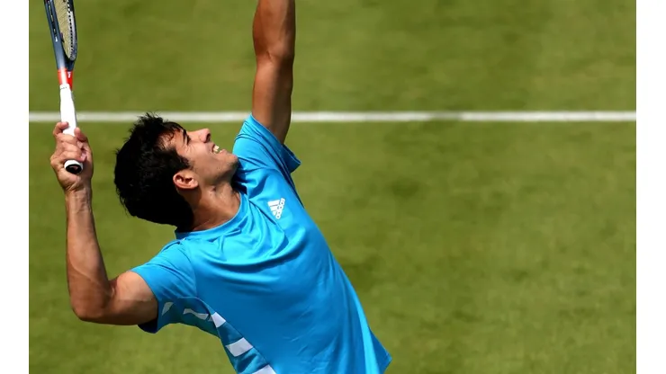 Garín no pudo en su estreno en Wimbledon