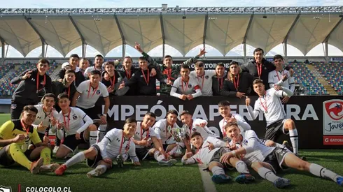 Colo Colo logró el campeonato en la sub 17