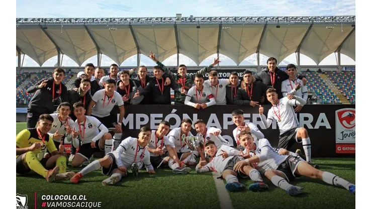 Colo Colo logró el campeonato en la sub 17