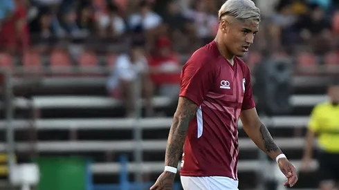 Gaete en Santa Cruz, donde de nuevo tiene problemas.