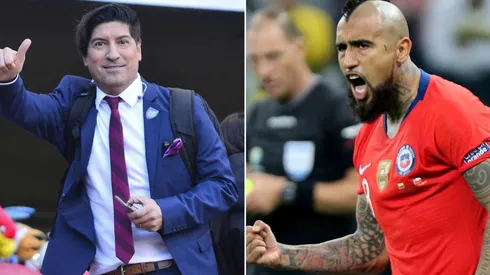 Iván Zamorano y Arturo Vidal, dos leyendas.