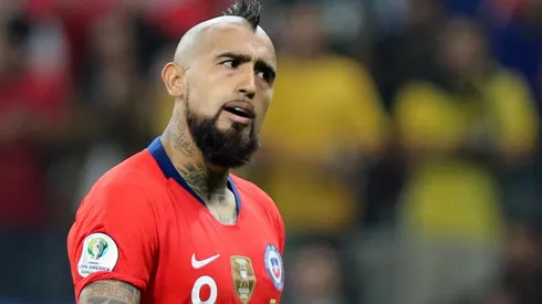 Arturo Vidal en la Copa América.
