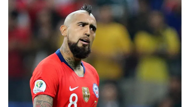 Arturo Vidal en la Copa América.