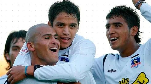 Los tres cracks jugando por Colo Colo