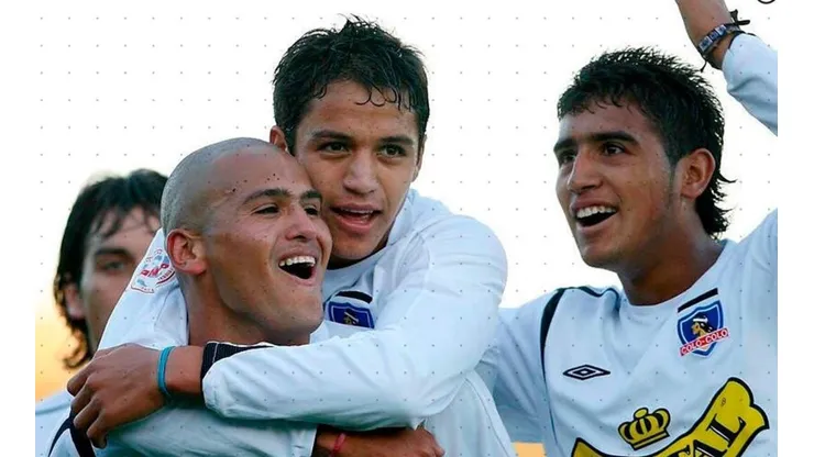 Los tres cracks jugando por Colo Colo