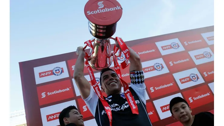 Esteban Paredes ha logrado cuatro título nacionales con Colo Colo