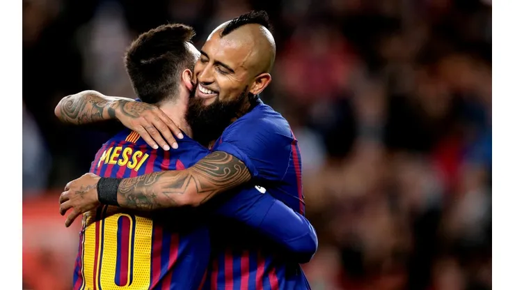 Vidal ha desarrollado una linda amistad con Messi.