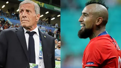 El DT de Uruguay elogió al Rey Arturo