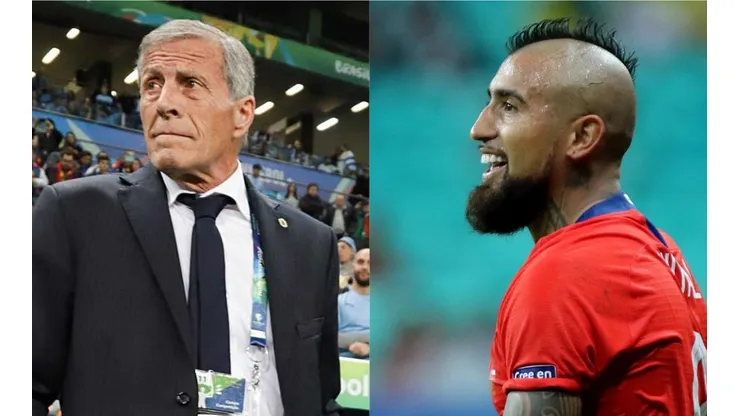 El DT de Uruguay elogió al Rey Arturo