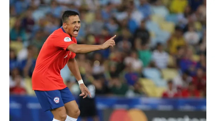 Chile no pudo ante Uruguay en el Estadio Maracaná.