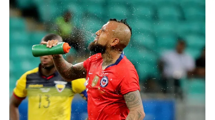Arturo Vidal está sin complicaciones a un día del duelo ante Uruguay