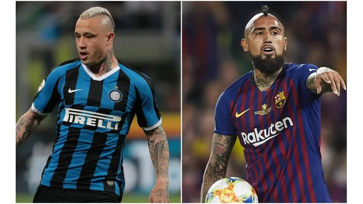 Nainggolan y Vidal, protagonistas de un intento de trueque en Europa.