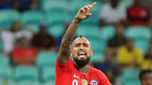 Arturo Vidal jugó adolorido ante los ecuatorianos