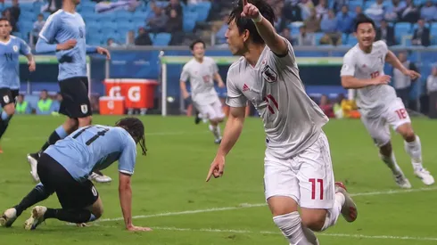 Japón sorprendió al temible Uruguay. Empataron 2-2.