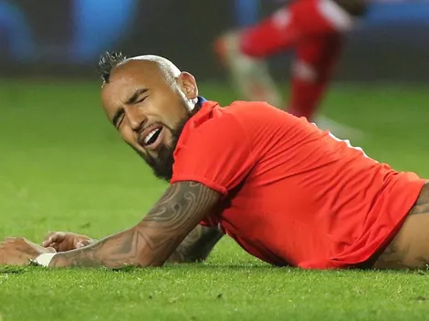 ¿Se encienden las alarmas? Vidal no entrenó a 24 horas del partido con Ecuador
