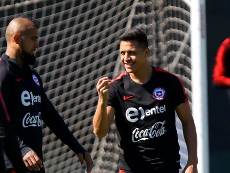 Vidal valoró el gol de Alexis Sánchez: "Lo necesitaba, ha tenido un año complicado"