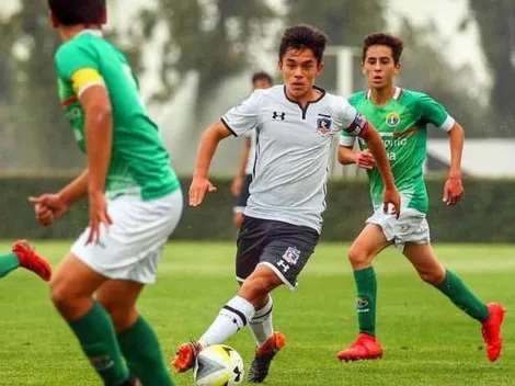El promisorio Vicente Pizarro firmó su primer contrato profesional con Colo Colo