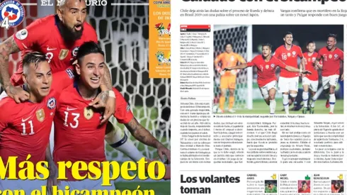 Algunas portadas del triunfo