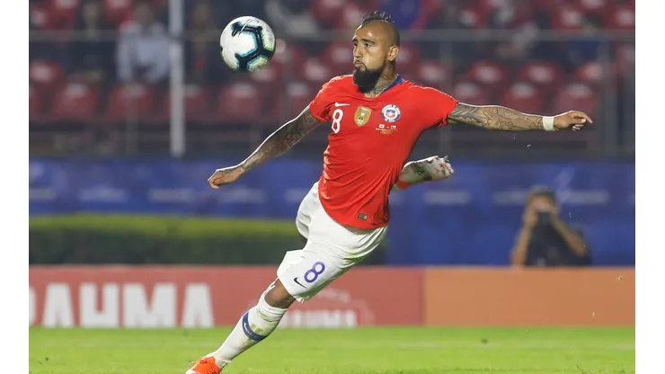Arturo Vidal se mostró tranquilo por sus molestias físicas