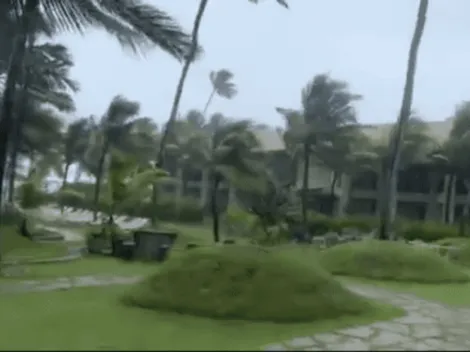 Tormenta tropical obliga a suspender la práctica de la Selección Chilena