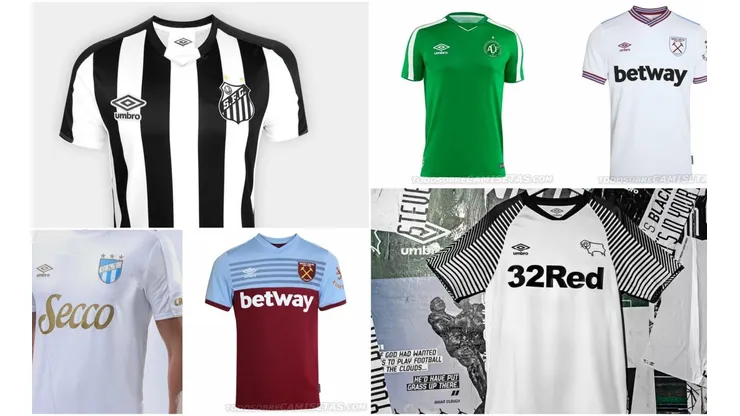 Distintos modelos Umbro estrenados hace poco. ¿Irá por ahí?