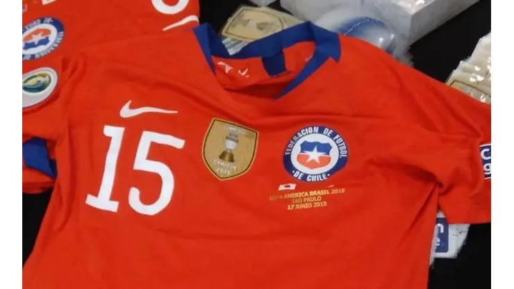 La camiseta de Chile para la Copa América.