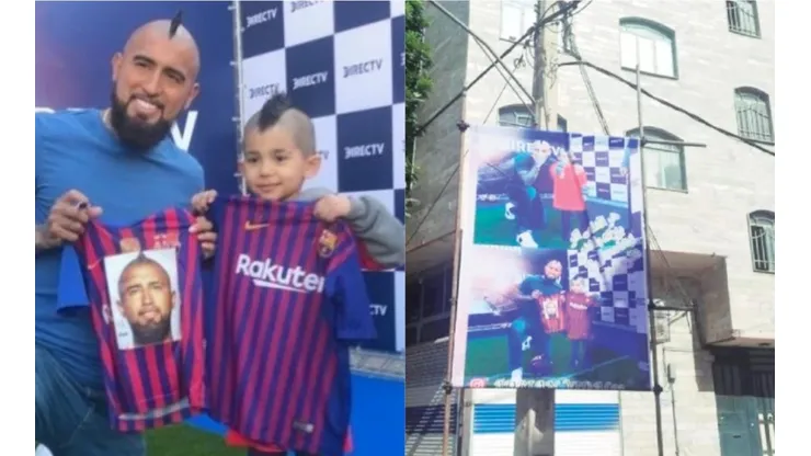Padre de niño fanático de Vidal demostró su agradecimiento