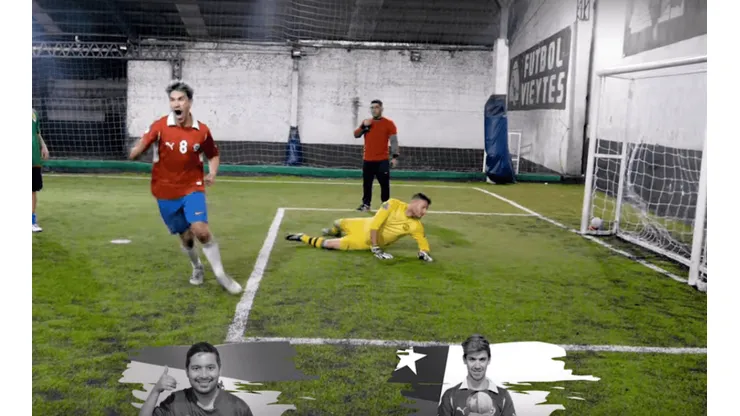 El momento en que Mati se corona en nombre de Chile.