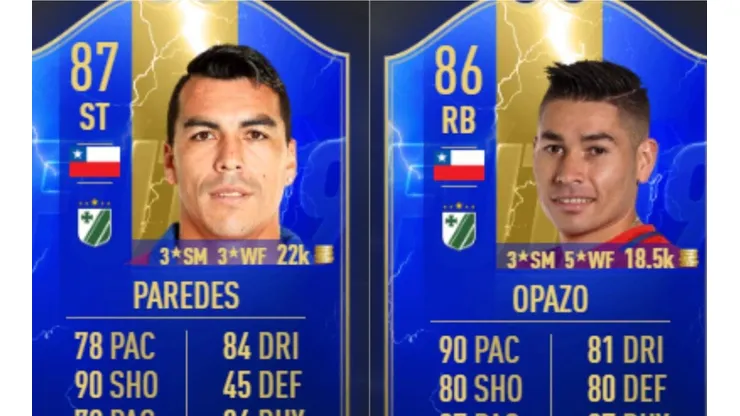 Esteban Paredes y Óscar Opazo entre los mejores del año