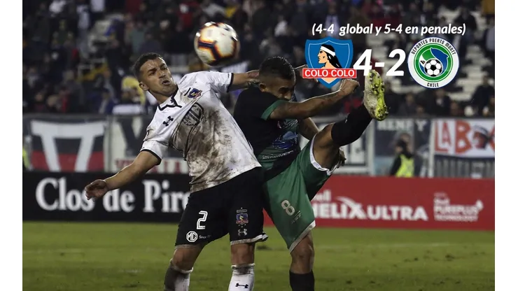 Colo Colo pasó de fase en la Copa Chile a través de los penales