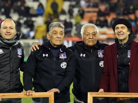 Alzaron la Copa Chile en 1958: Colo Colo homenajeó a Jorge Toro y Manuel Muñoz